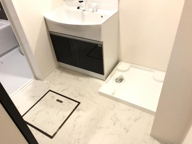 セラヴィ103号室 脱衣所（イメージ）