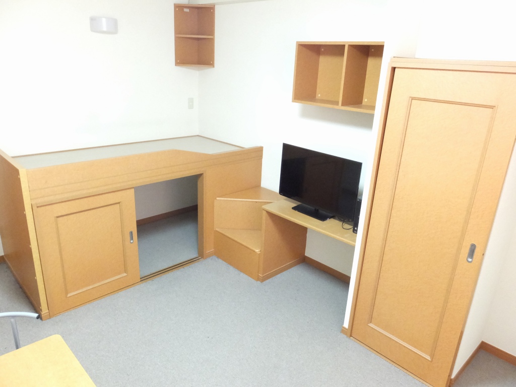 レオパレス水際邸 ２階床は防音性を考慮した絨毯仕様です。