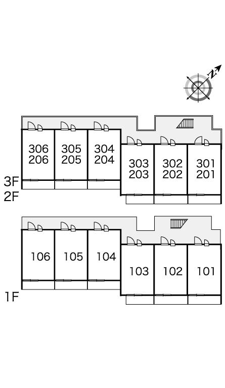 レオパレスだるま304号室 部屋その他
