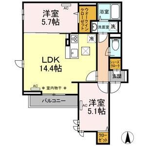 Roygent東大泉102号室 間取