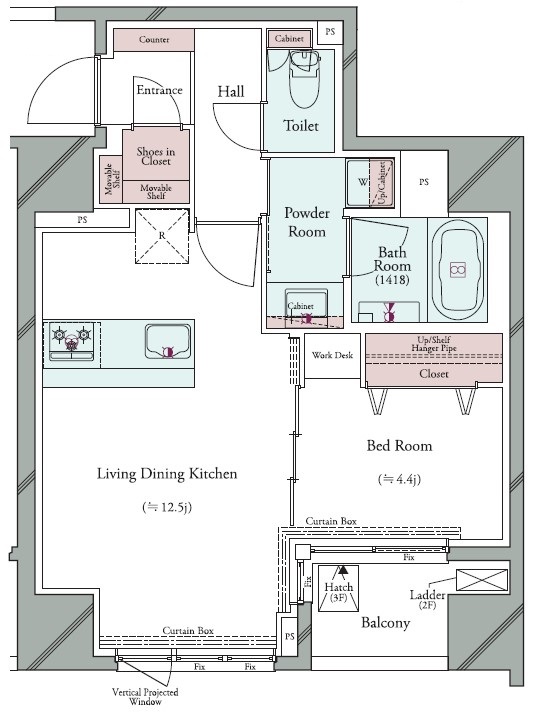 ＧＲＡＮ ＰＡＳＥＯ 広尾2階 ☆渋谷区広尾、住環境良好な高級住宅街エリア☆