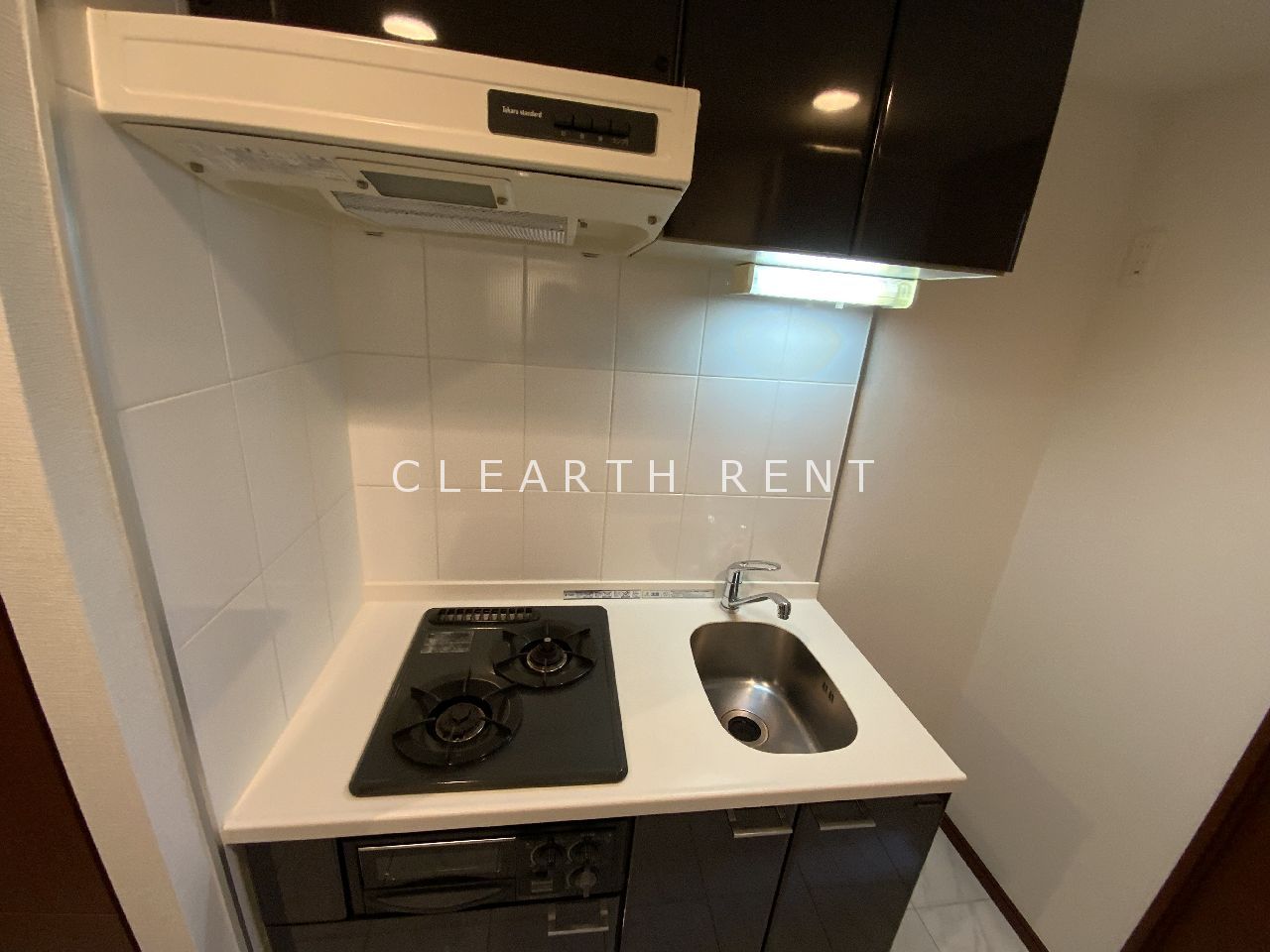 パレステュディオ新宿都庁前3階 ★効率よく調理できるグリル付2口ガスコンロ★