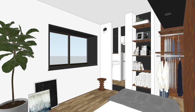 スカイコート高田馬場209号室 パース