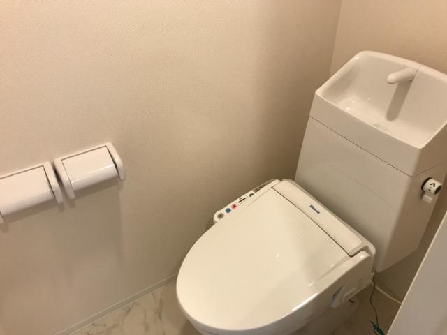 厚木市下川入新築アパート102号室 シャワー付トイレ（イメージ）