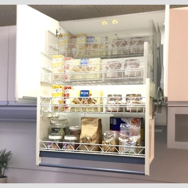 サニーフラット三ツ沢 キッチン吊戸棚内に(ダウンインナーキャビネット)食器棚を新設しました。