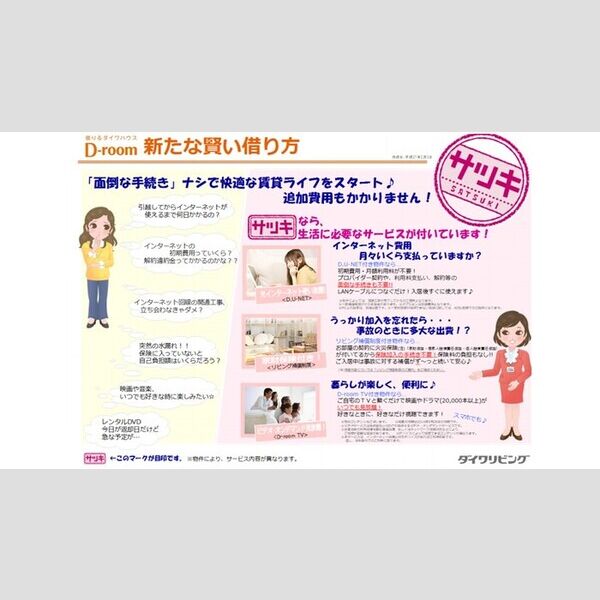 フェリーチェ101号室 サツキ説明