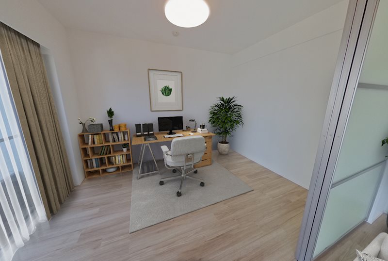 レジディア新宿イーストⅡ8階 リビング　※これはVR画像です