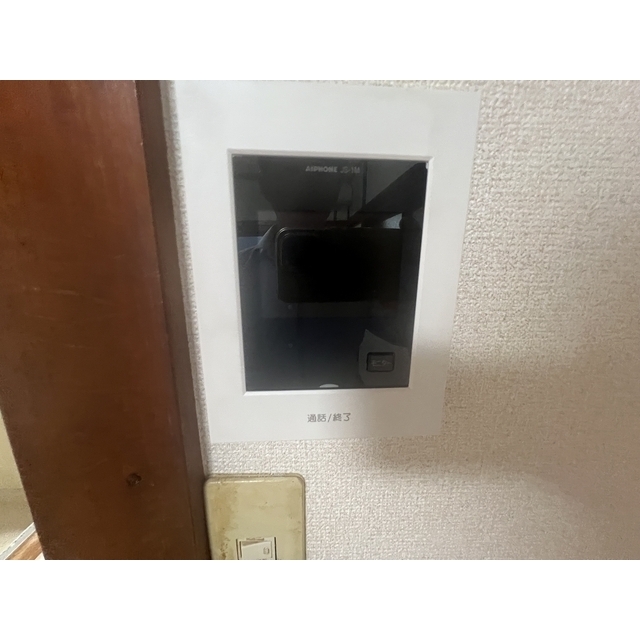 後閑薗201号室 TVモニター付きインターフォン新設