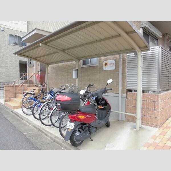 ルーヴ202号室 駐輪場