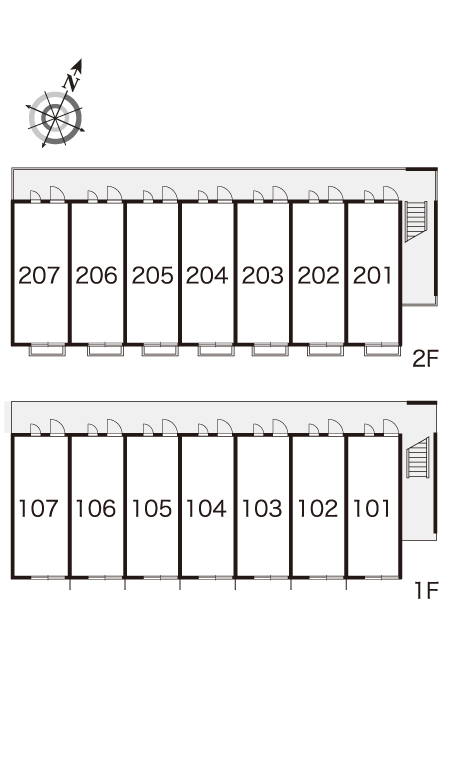レオパレスアイーダ206号室 部屋その他