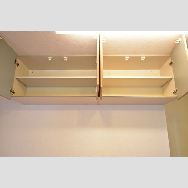 ルミエール ド エスポワール　Ⅱ キッチン上部の収納棚