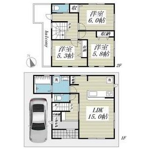 Sumai-toさいたま市岩槻区宮町010001号室 間取