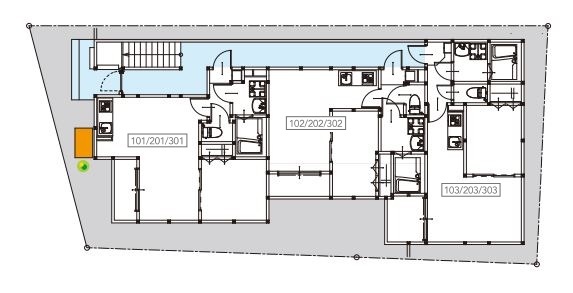 ＣＲＡＳＴＩＮＥ土呂1階 部屋その他