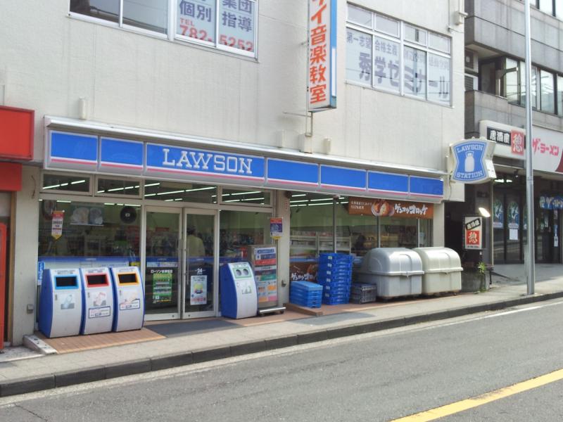 マリオ能見台201号室 【コンビニエンスストア】ローソン 谷津坂店まで88ｍ