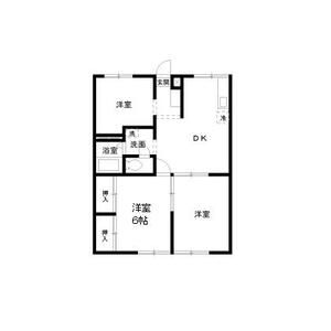 ラブリーホームB101号室 間取