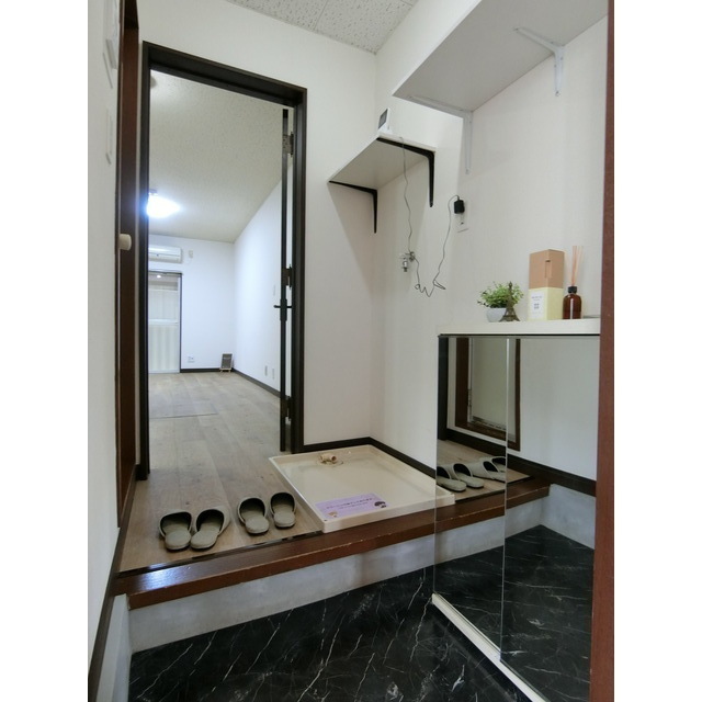 ピアベルドミール107号室 ゆとりある玄関