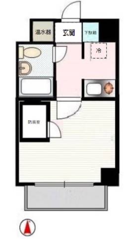 クリオ鶴ヶ峰壱番館2階 間取りは反転タイプ