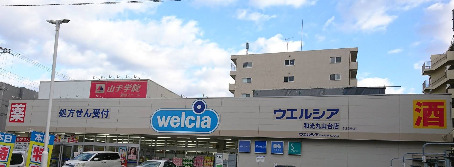 メゾン和光台9階 【ドラッグストア】ウエルシア和光丸山台店まで601ｍ