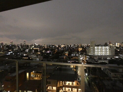 グランアルト中野9階 バルコニーからの眺望　※2026年2月撮影