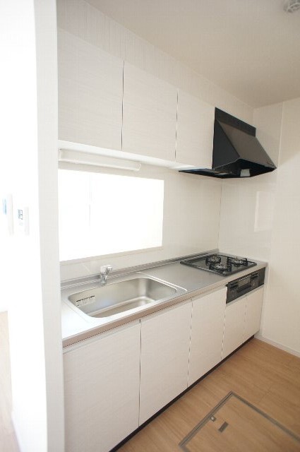 パルグランデ津田沼 コンパクトなキッチンで掃除もラクラク