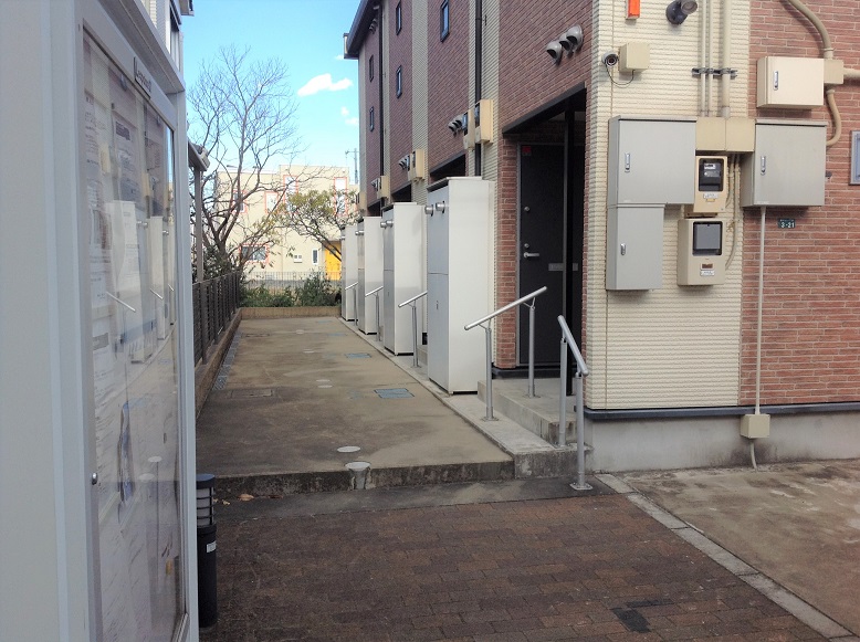 レオネクスト新座エイト204号室 １F　バルコニー