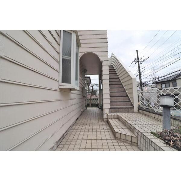 フラットタキザワB号棟 エントランス