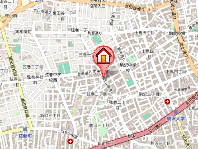 レジディア世田谷弦巻4階 null