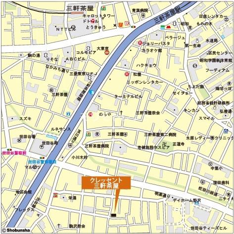 クレッセント三軒茶屋地下1階 null