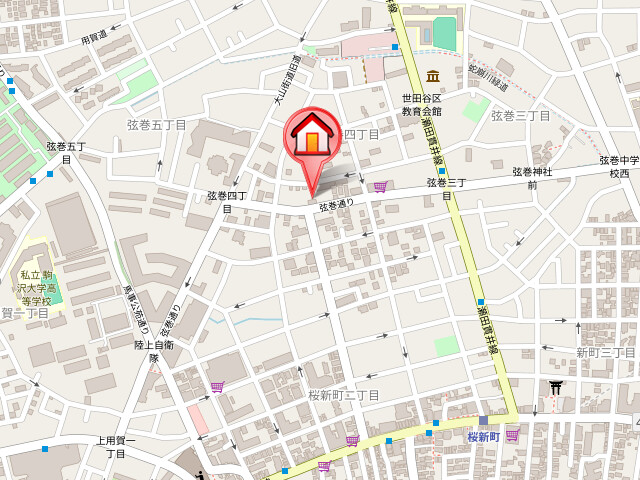 ベルフォンテ弦巻2階 null