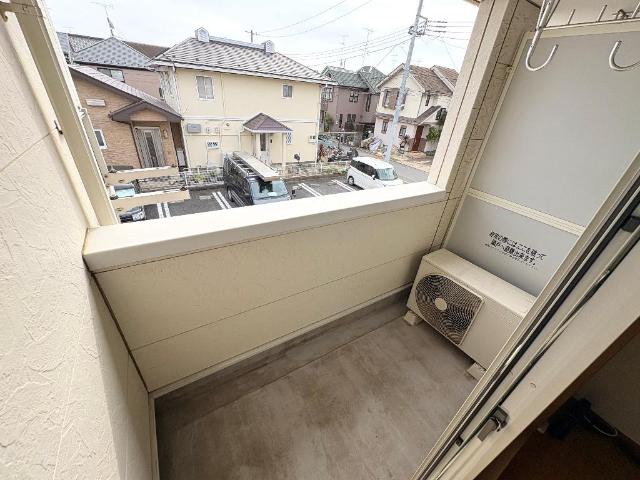 ハーモニー203号室 ベランダ