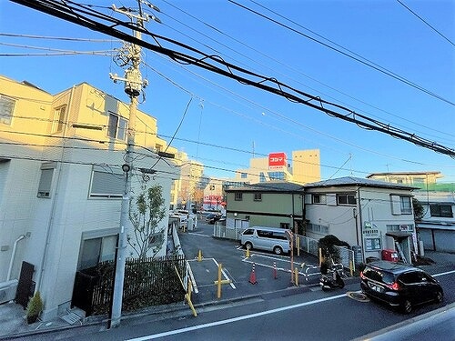 メゾンパール豊玉2階 バルコニーからの眺望※前回募集時2023年1月撮影