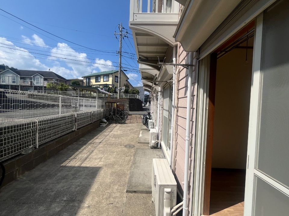 フラットソレイユ106号室 庭