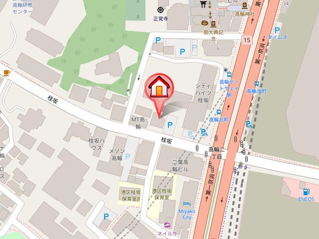 レジディア高輪桂坂8階 null