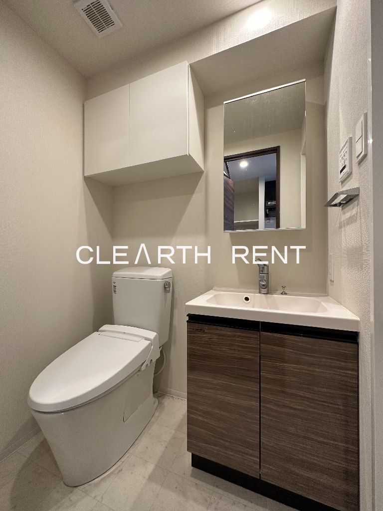 コンシェリア ＫＡＷＡＳＡＫＩ ＭＡＳＴＥＲ’Ｓ ＶＩＬＬＡ15階 独立洗面台