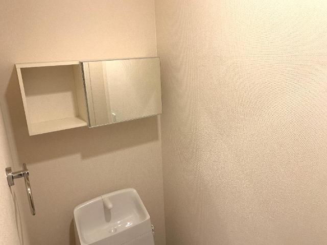 （仮称）小田原市扇町アパート新築工事102号室 収納（イメージ）