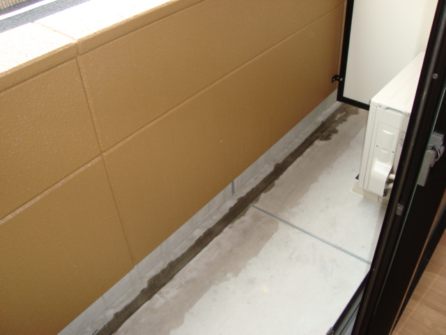 リヴィエール201号室 ベランダ