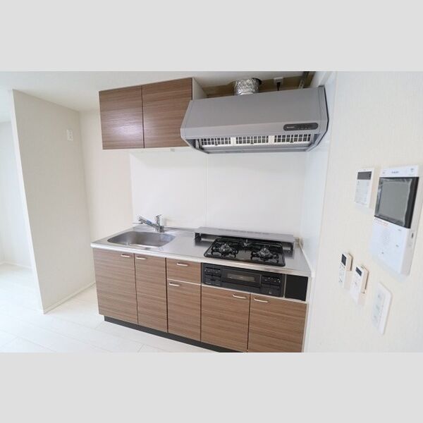 CLAIRE(クレア)201号室 システムキッチン(施工中)