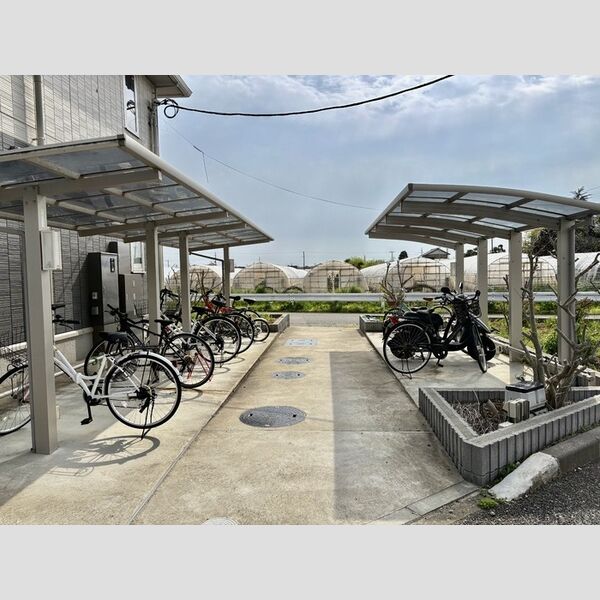 グランシエラ108号室 駐輪場