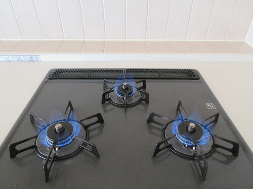 ライオンズプラザ川口本町 3口ガスコンロ　前回募集時／2019年1月の写真