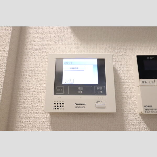 エヴァーラスティング桶川108号室 モニター付きインターホン