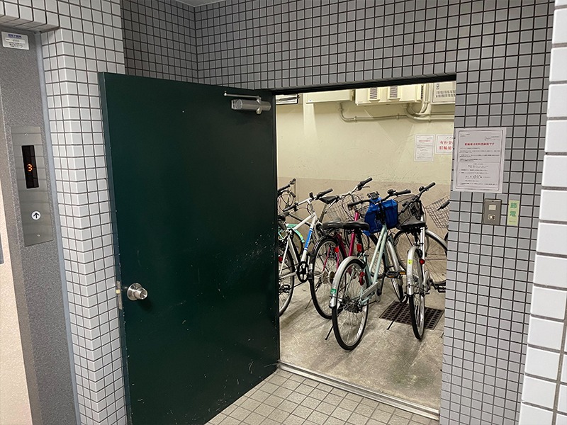 パレ・ドール池袋Ⅲ5階 駐輪スペース