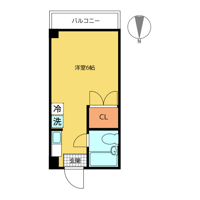 NSハイム2階 間取