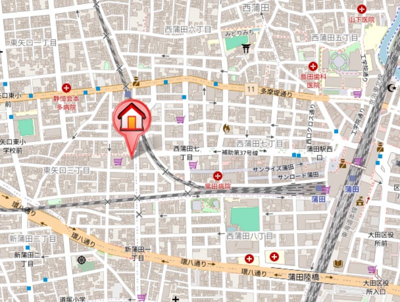 クレヴィアリグゼ蒲田西11階 null