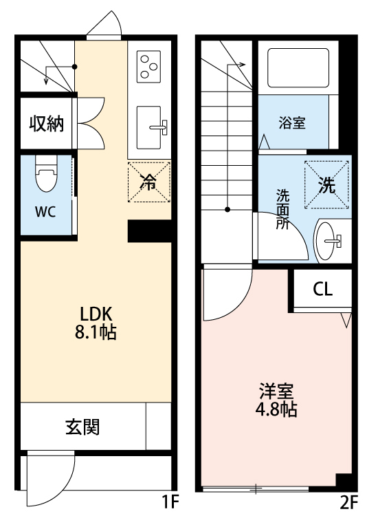 MOK-TERRACE大泉学園1階 間取