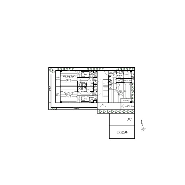 アンプルール フェール Lien.K.M 外観