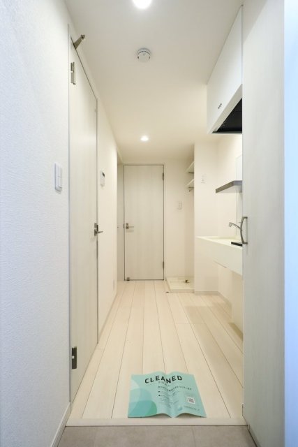 クレシア青戸 玄関