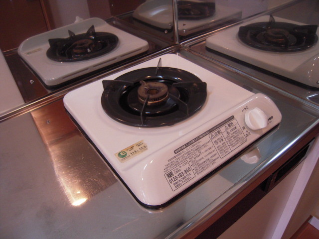 パルコートジョイ0304号室 ガスコンロ