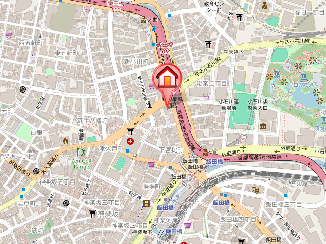 クロスレジデンス飯田橋7階 null