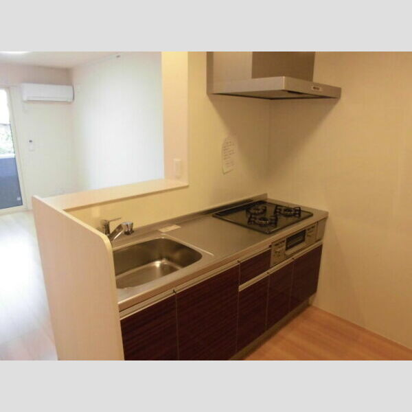 アクシスハイツ203号室 対面システムキッチン