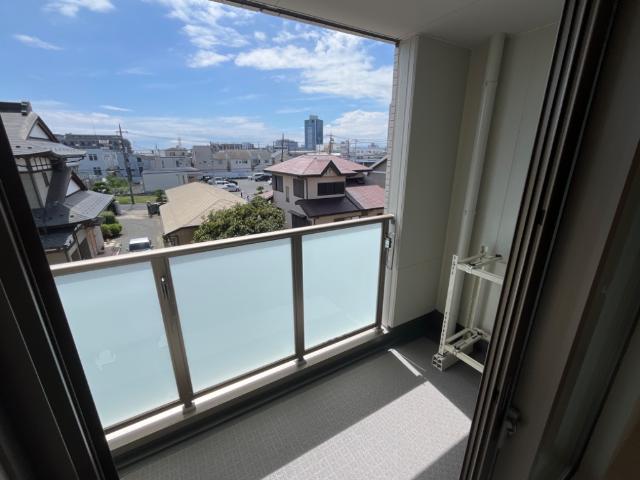 ルーモス307号室 ベランダ